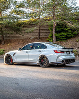 DA style duckbill trunk spoiler on BMW G20 3 Series / G80 M3