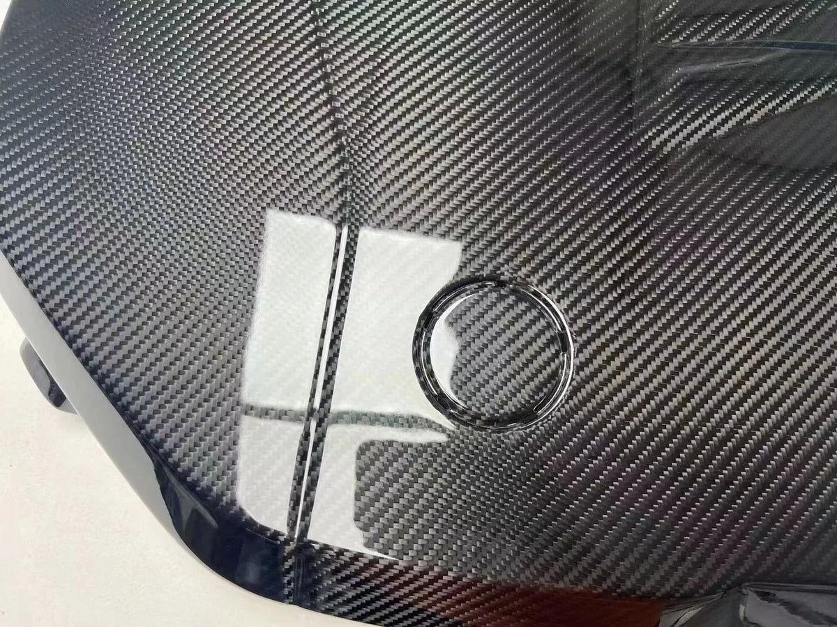 Dry carbon fiber B58 engine cover for BMW M340i, M440i, 540i and X5 - view 2
