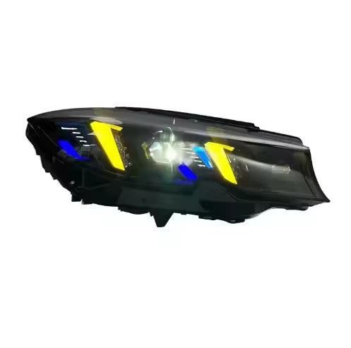 Snake eyes style LED headlights for BMW G20 330i and M340i - view 2