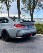 PSM high kick trunk spoiler on BMW G20 3 Series / G80 M3