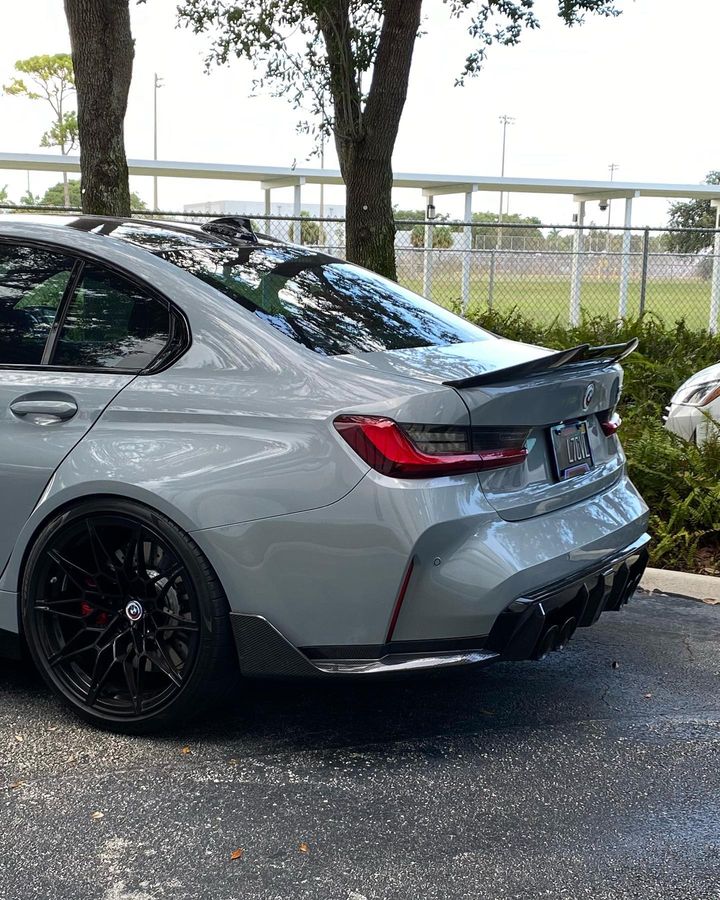 PSM high kick trunk spoiler on BMW G20 3 Series / G80 M3 - view 5